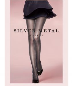 Silver Metal Stocking