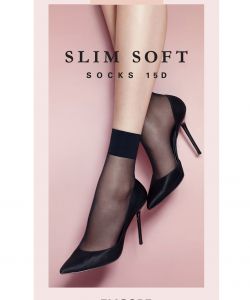 Slim Soft Socks 15 Den