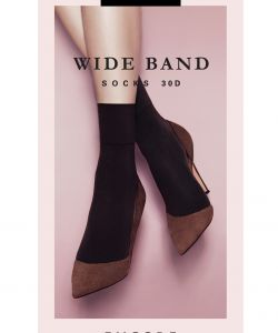Wide Band Socks 30 den