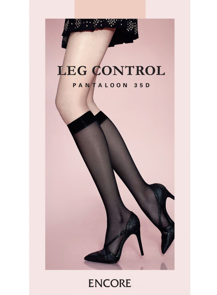 Encore Leg Control Pantaloon 35 Den  Hosiery 2017 | Pantyhose Library