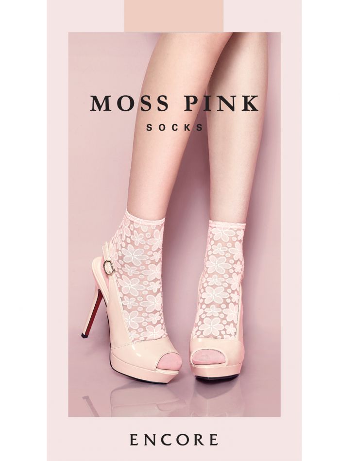 Encore Moss Pink Socks  Hosiery 2017 | Pantyhose Library