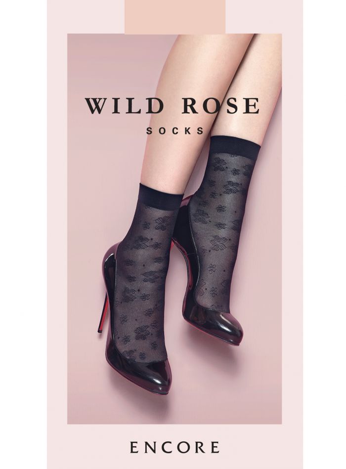 Encore Wild Rose Socks  Hosiery 2017 | Pantyhose Library