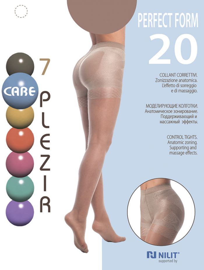 7 Plezir Body Line Series - Perfect Form 20-den  Collection 2017 | Pantyhose Library