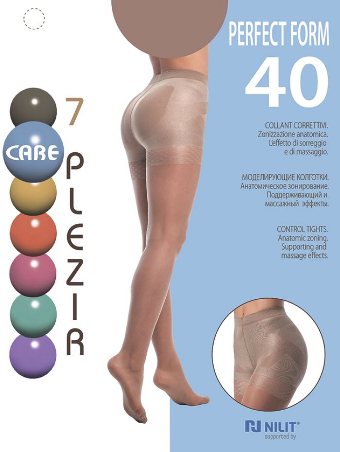 7 Plezir Body Line Series - Perfect Form 40-den  Collection 2017 | Pantyhose Library