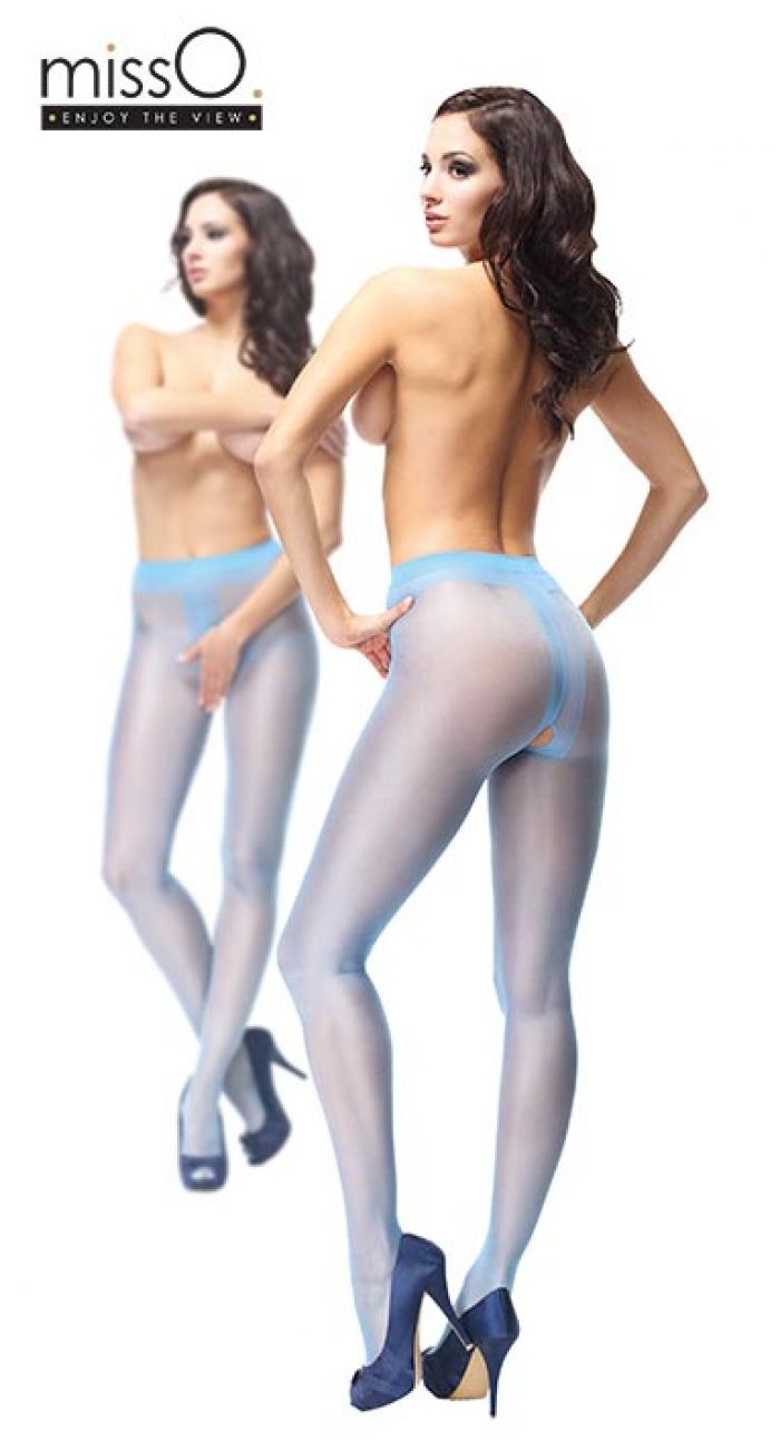 MissO Misso-p101-blue  Hosiery Collection | Pantyhose Library
