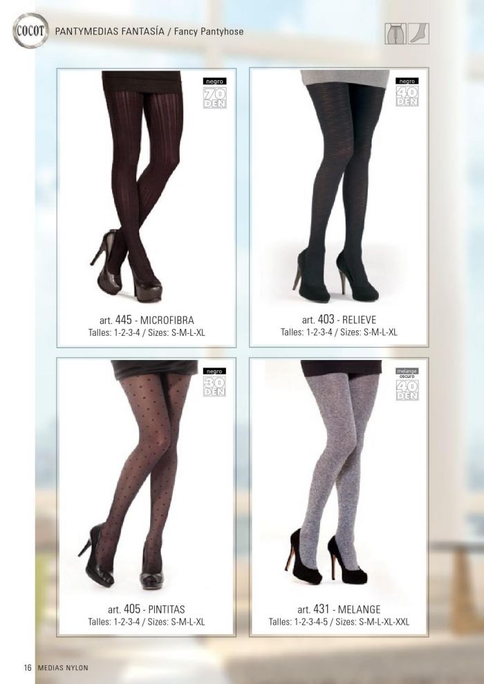 Cocot Cocot-ss-2014.15-16  SS 2014.15 | Pantyhose Library