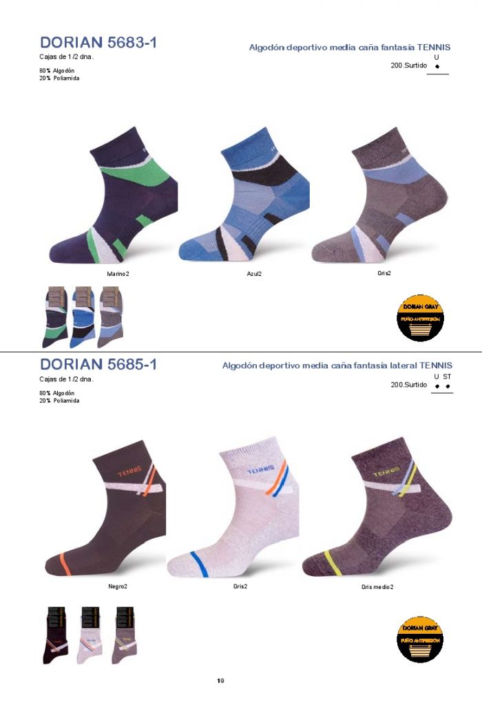 Dorian Gray Dorian-gray-socks-ss.2016-19  Socks SS.2016 | Pantyhose Library