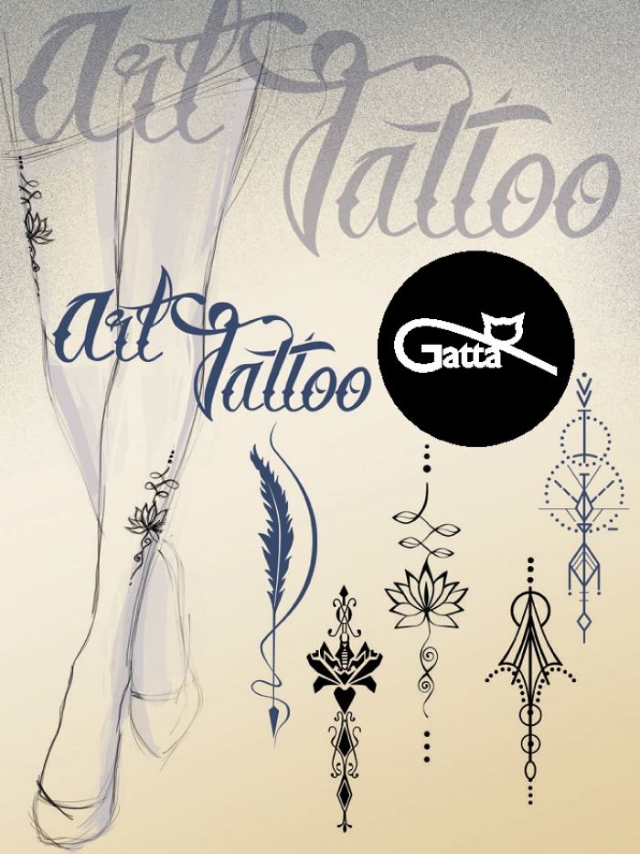 Gatta Gatta-art-tattoo-1  Art Tattoo | Pantyhose Library