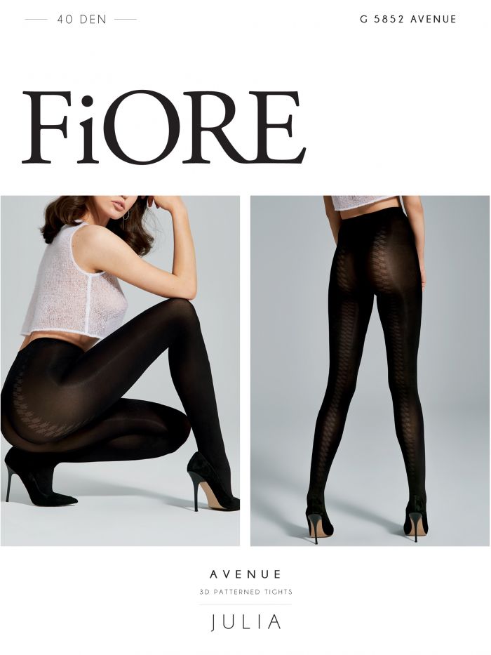 Fiore Avenue  Julia AW.2017.18 Hosiery Covers | Pantyhose Library