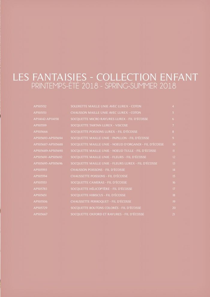Dore Dore Dore-dore-les-fantaisies-ss2018-3  Les Fantaisies SS2018 | Pantyhose Library