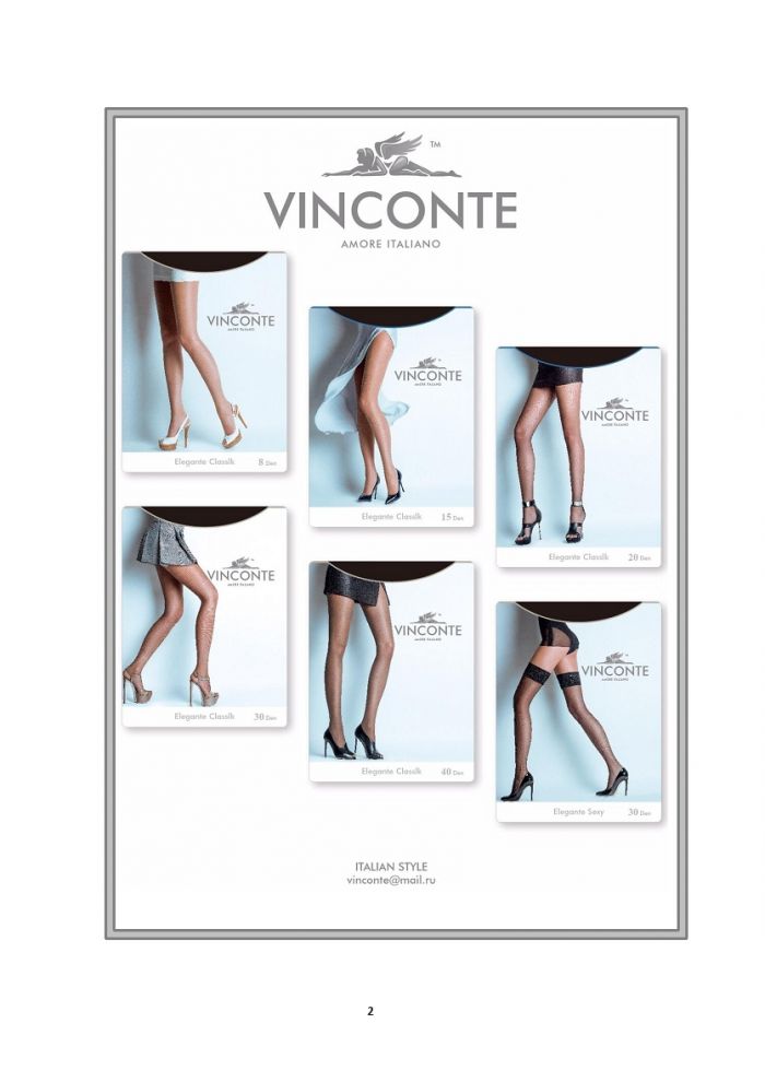 Vinconte Vinconte-catalog-2018-2  Catalog 2018 | Pantyhose Library