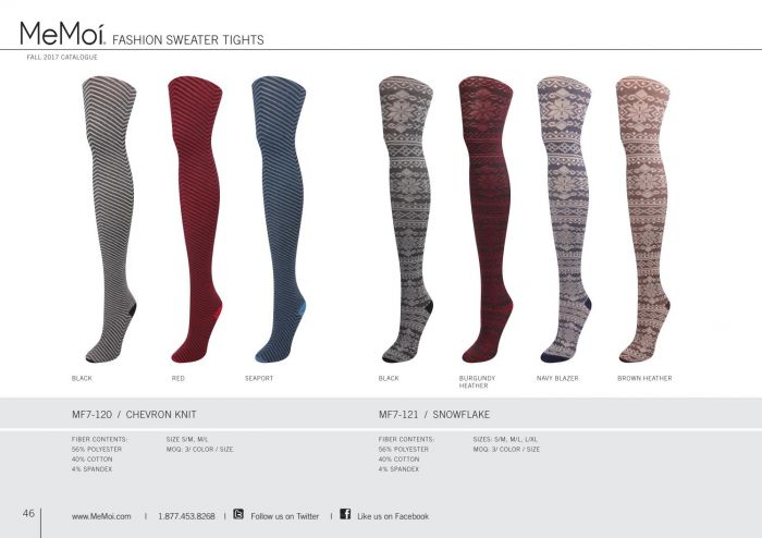 Memoi Memoi-fall-2017-ledies-legwear-46  Fall 2017 Ledies Legwear | Pantyhose Library