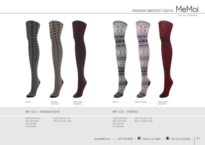 Memoi Memoi-fall-2017-ledies-legwear-47  Fall 2017 Ledies Legwear | Pantyhose Library