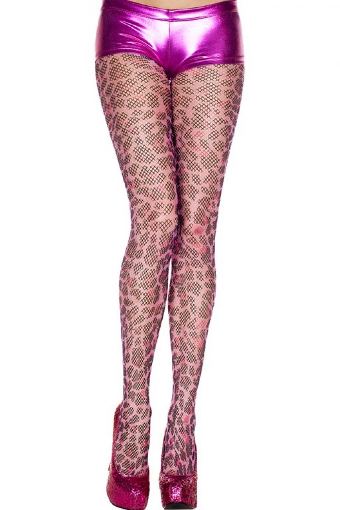 Music Legs Cheetah-print-fishnet-pantyhose  Pantyhose Collection 2018 | Pantyhose Library