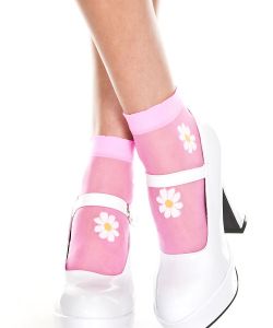 Flower-Design-Sheer-Anklet