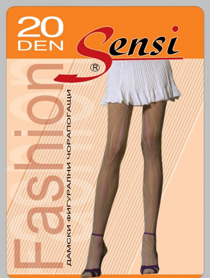 Sensi Patterned Tights 20 Den  Hosiery Packs 2017 | Pantyhose Library