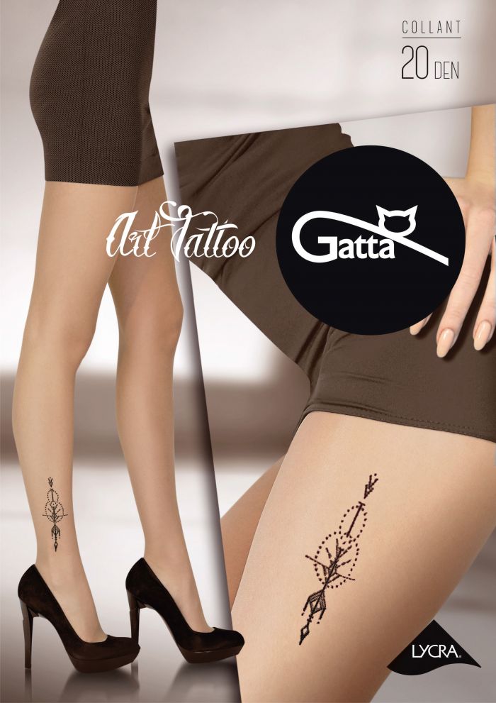 Gatta Art Tattoo Wz. 05 Salon  Collection 2018.19 | Pantyhose Library