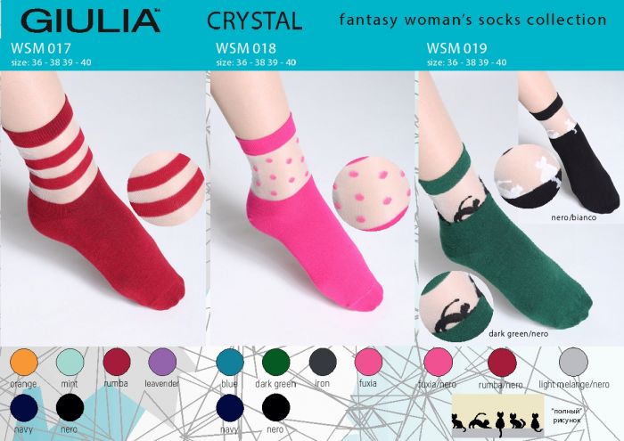 Giulia Giulia-woman-socks-ss-2019-6  Woman Socks SS 2019 | Pantyhose Library