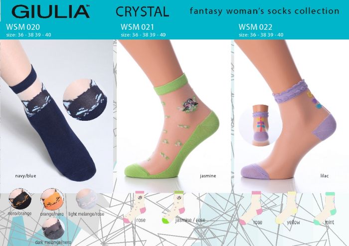 Giulia Giulia-woman-socks-ss-2019-7  Woman Socks SS 2019 | Pantyhose Library