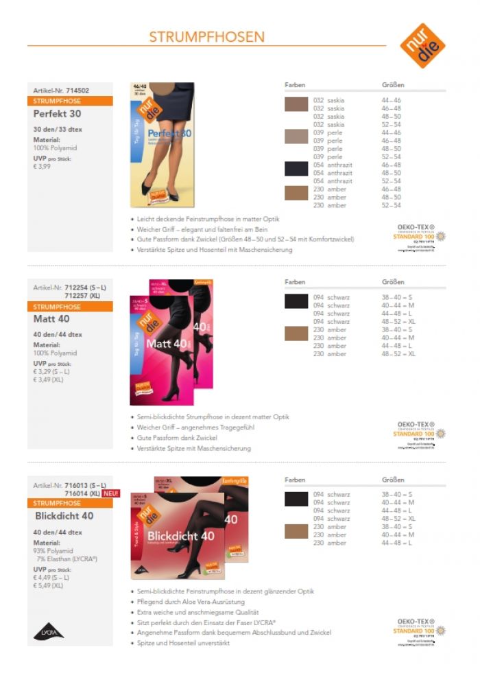 Nurdie 123e2f2e515311e9a7d868a3c4493d5d_007  Hosiery Catalog FW2018.19 | Pantyhose Library
