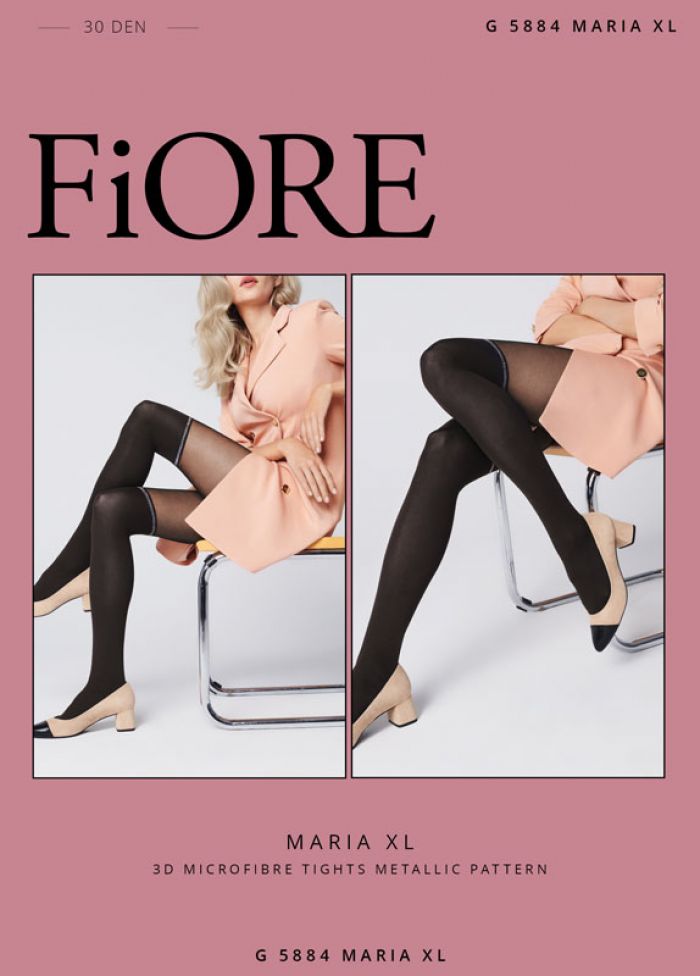 Fiore Rajstopy_front14 Maria Xl  New Classicism AW2018.19 | Pantyhose Library