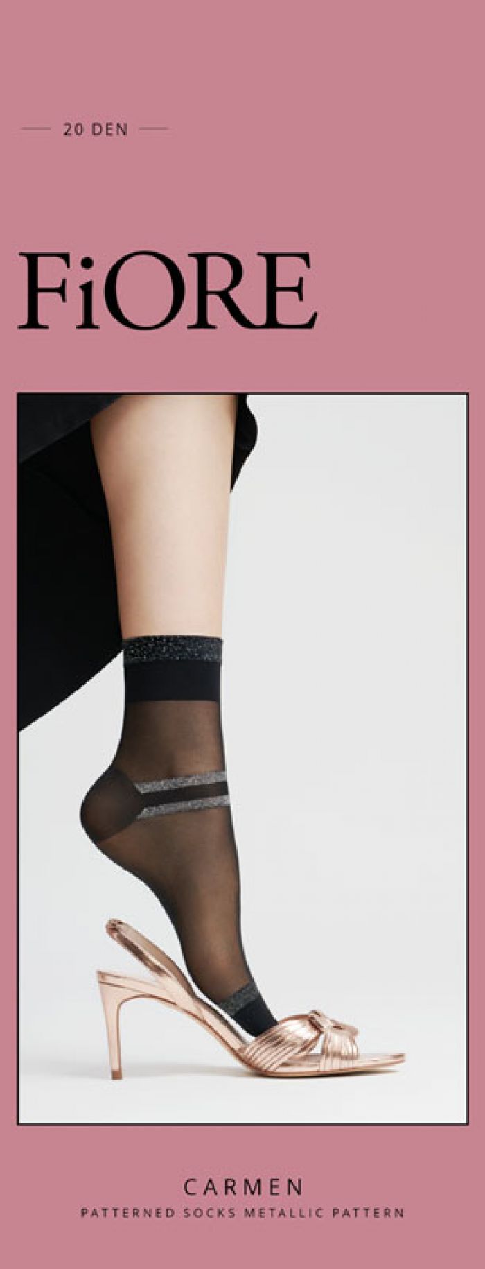 Fiore Skarpetki_front4 Carmen  New Classicism AW2018.19 | Pantyhose Library