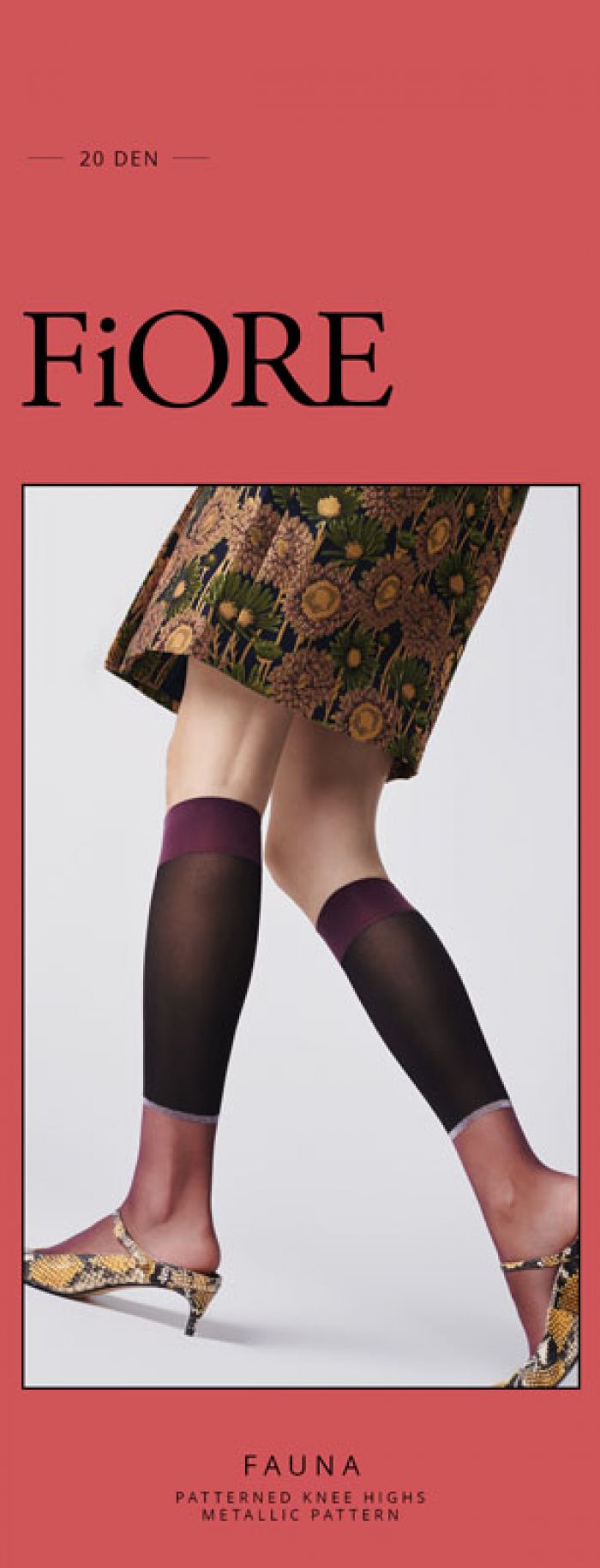 Fiore Skarpetki_front8 Fauna  New Classicism AW2018.19 | Pantyhose Library