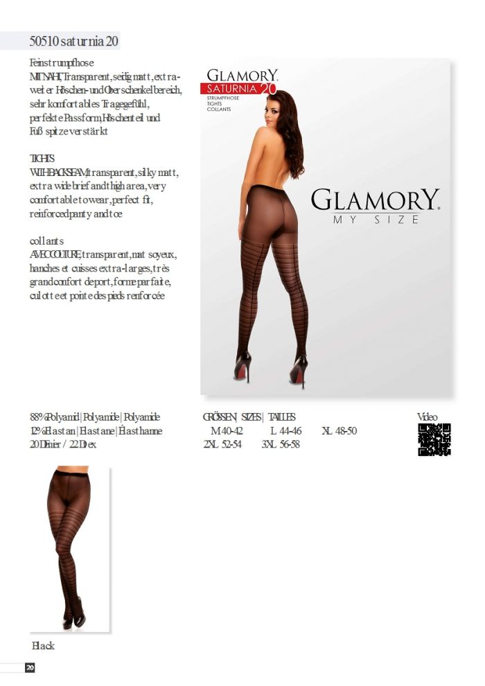 Glamory Clamory-curvy-catalog-2018-20  Curvy Catalog 2018 | Pantyhose Library