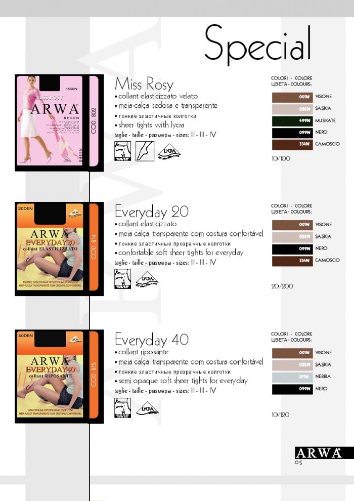 Arwa 7bb7a21456e711e9a2d868a3c4493d5d0007  Hosiery Catalog | Pantyhose Library