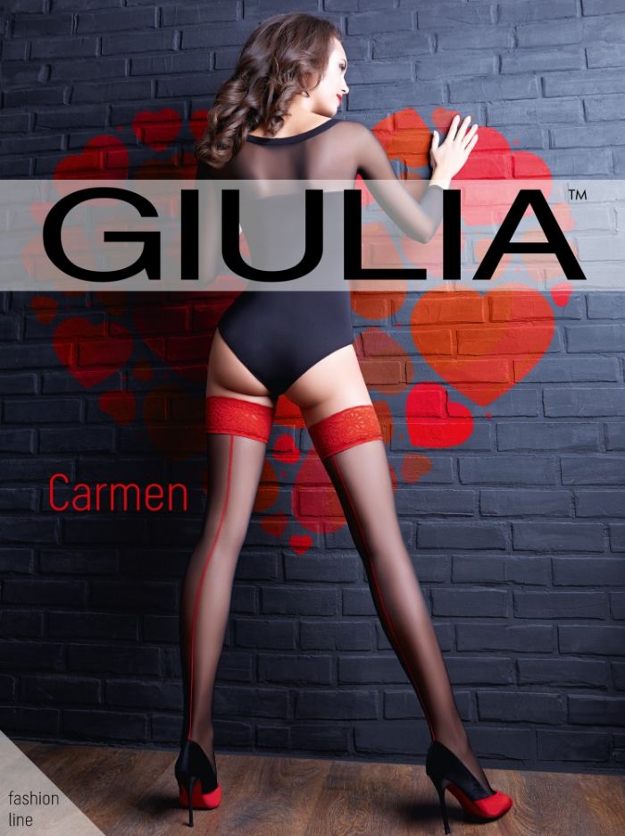 Giulia Carmen 20 Model1  Fantasy Stockings Collection 2019 | Pantyhose Library