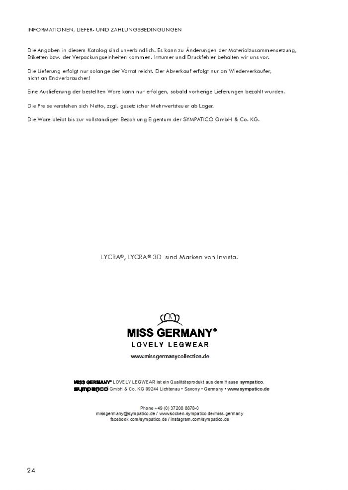Miss Germany Miss-germany-catalog-fw-2018.19-24  Catalog FW 2018.19 | Pantyhose Library