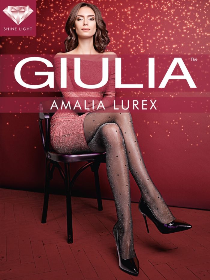Giulia Amalia Lurex 20 Model 1  Lurex Collection 2020 | Pantyhose Library