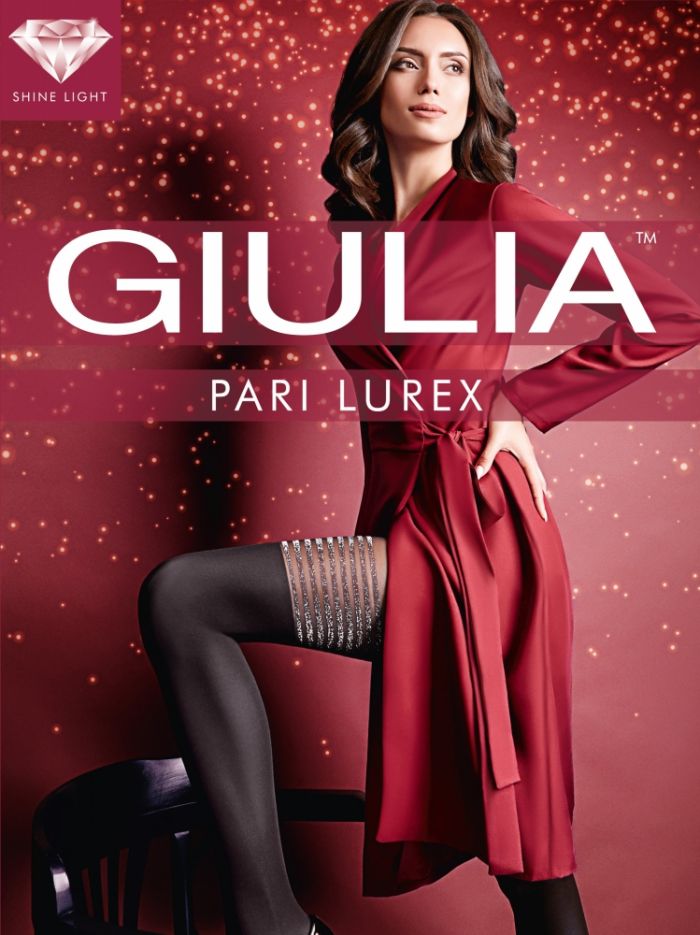 Giulia Pari Lurex 60 Model 2  Lurex Collection 2020 | Pantyhose Library