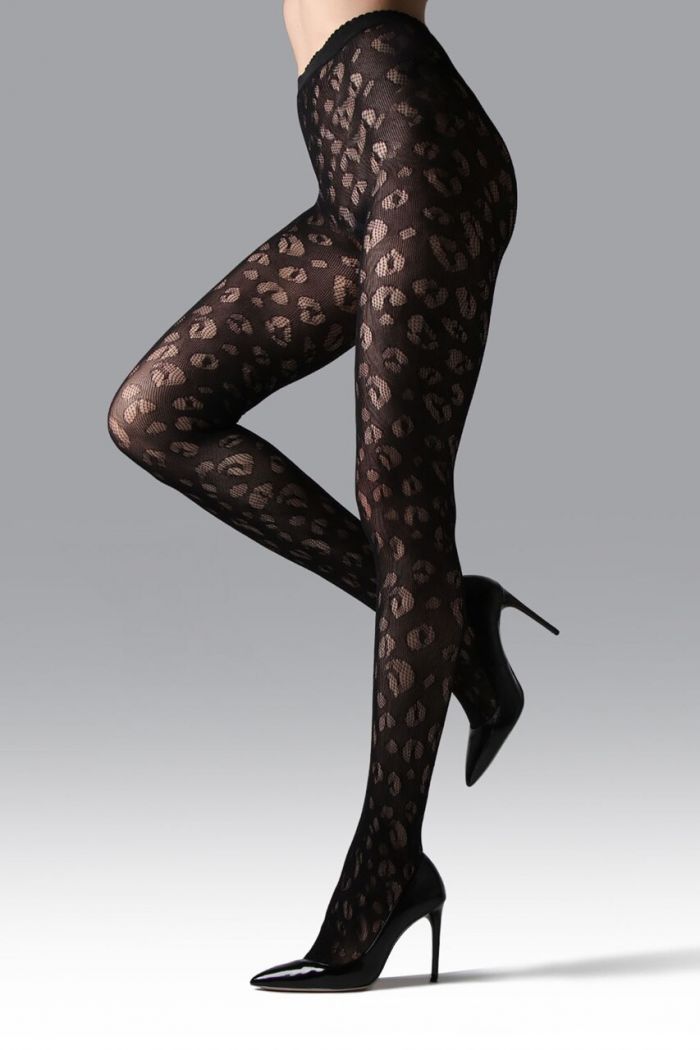 Natori Leopard-net-tights-the-natori-company1  Legwear Catalog 2020 | Pantyhose Library