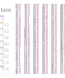Music Legs-Hosiery Catalog 2019-2