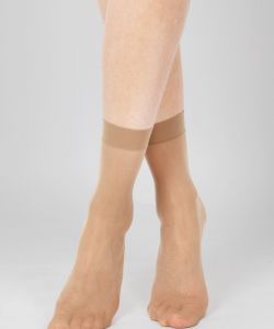 Aristoc 15 Denier Ultimate Shine Ankle Highs Nude