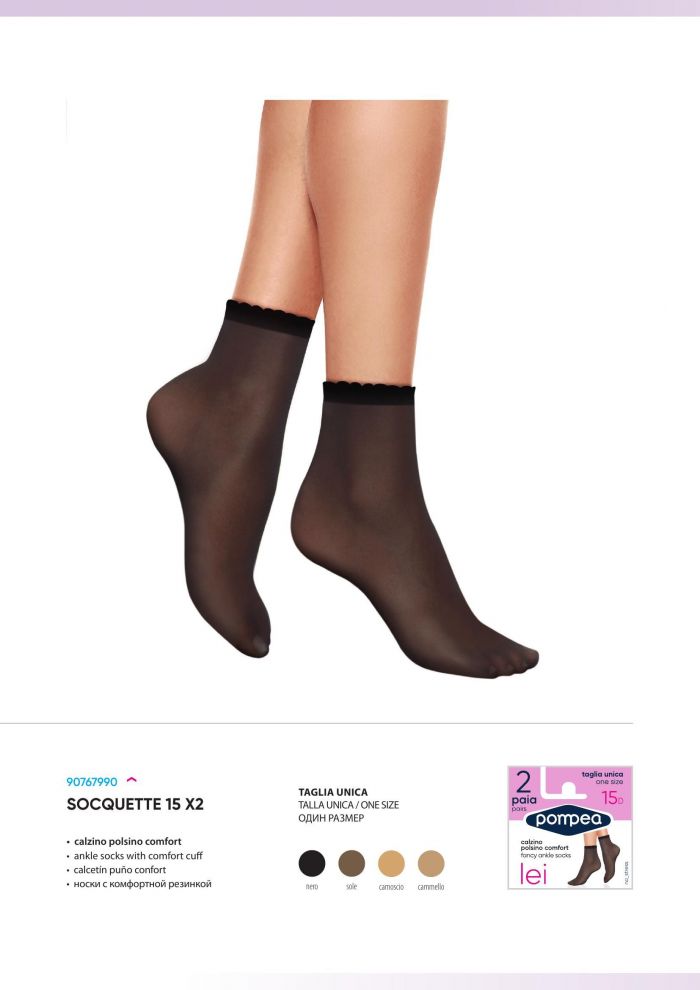 Pompea Pompea-catalogo Socks 2019 Collant-24  Catalogo Socks 2019 Collant | Pantyhose Library