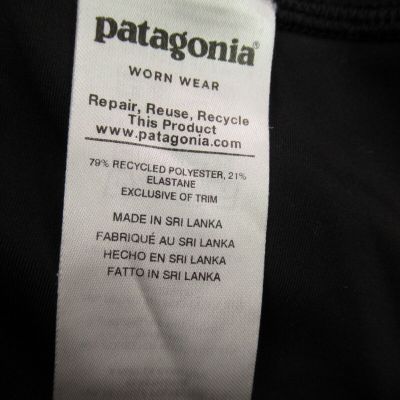 Patagonia Leggings Womens Large Workout Stretch Outdoors Lightweight Geo Yoga