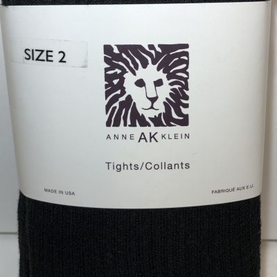 Anne Klein Women's Black Tights Size 2 (120-170 lbs / 5'3