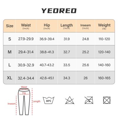 YEOREO Scrunch Butt Lift Leggings for Women Workout Yoga Pants Ruched Booty H...