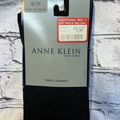 Anne Klein 0878 Black Tights Small Medium Vintage