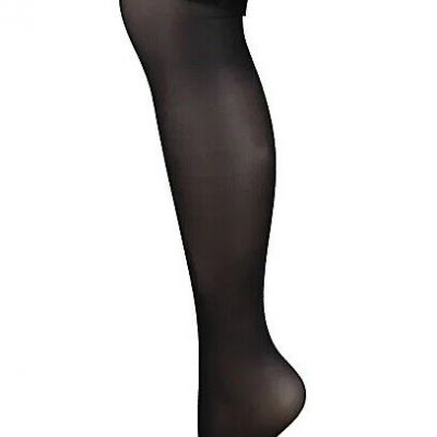 Pour Moi SCARLET Amour Lace Top Thigh Highs, US Small/Medium