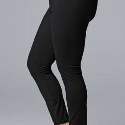 Simply Vera Vera Wang Plus Size Live-In High Rise Legging Slate Gray Size 2X NWT