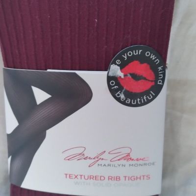 2 pair Marilyn Monroe Microfiber Opaque Tights Size M/L (120-185 lbs.) New