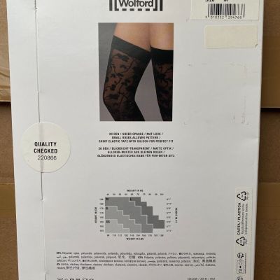 Wolford Roses Stay-Up (Brand New)