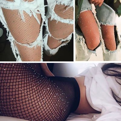 Stockings Lightweight Stylish Black Women Tights Fishnet Stockings Eye-catching