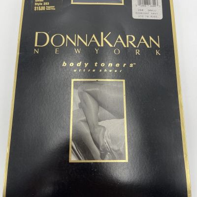 Donna Karan New York Body Toners Midnight Navy Small Style 253 Ultra Sheer