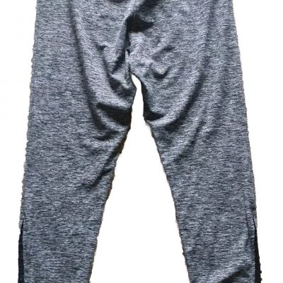 No Boundaries Leggings Womens XXL Heather Gray High Rise Sueded Sidebar Ankle