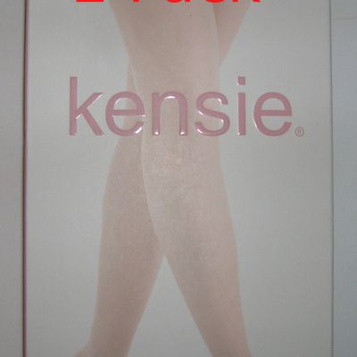 2 Pack Sheer Pantyhose Tights Size XL / 2XL 20 DEN Soft Silky KENSIE