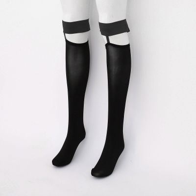 Womens Socks Decor Stockings Party Thigh Stage Contrast Casual See Through Club